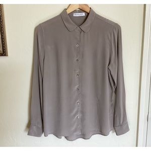 Everlane 100% silk shirt
